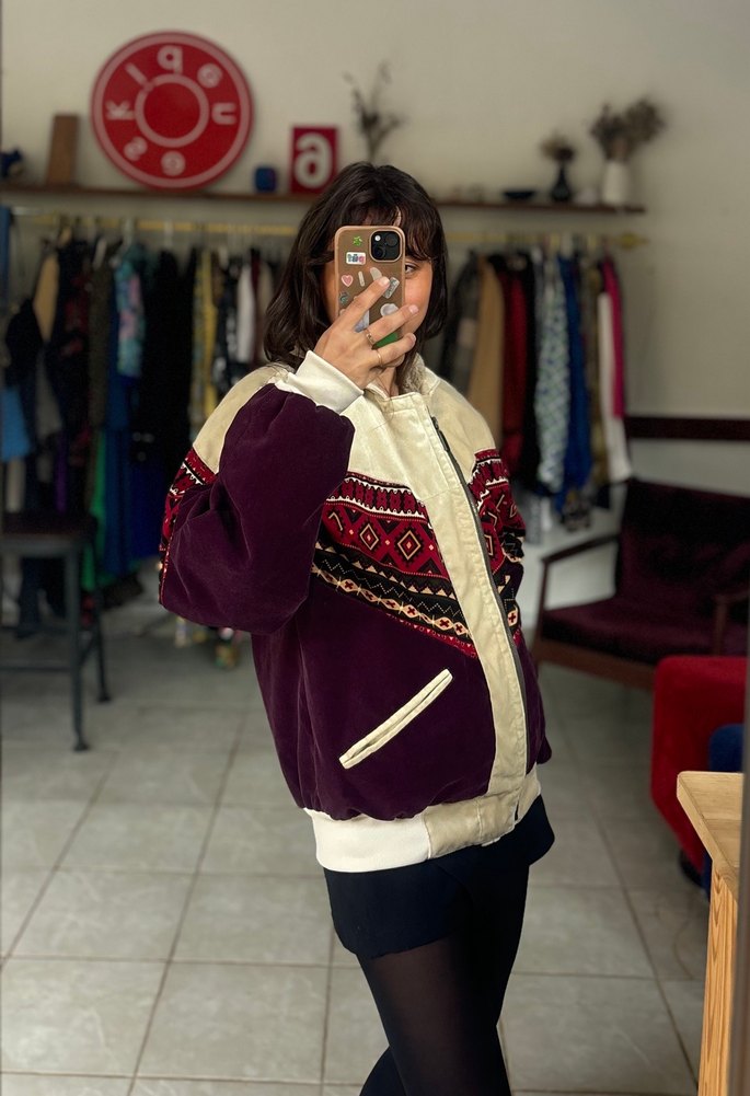 Vintage bomber - Görsel 3