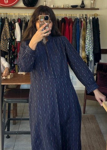 Bintage yün elbise - Görsel 3