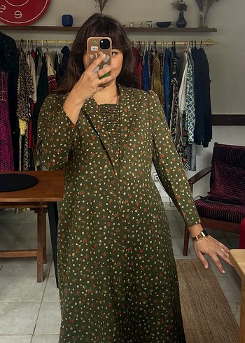 Vintage elbise - Görsel 4