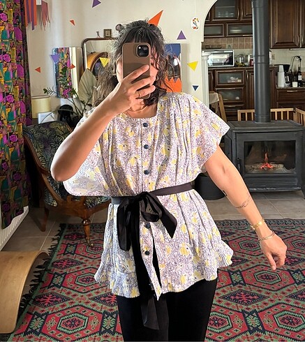 50 Beden Vintage gömlek