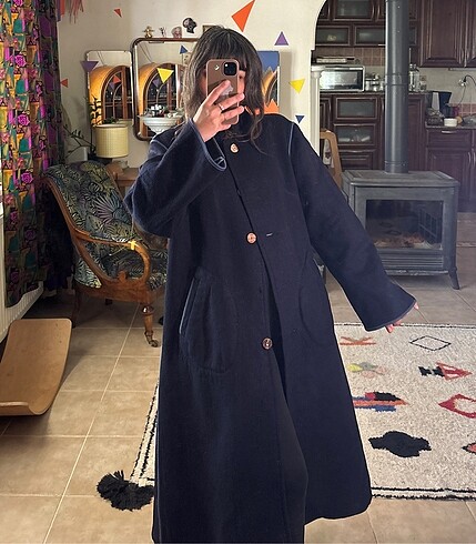 American Vintage Vintage bavyera yün kaban