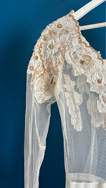 Vintage gelinlik - Görsel 11