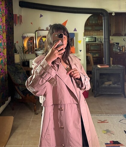 44 Beden Vintage trençkot