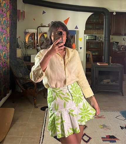 American Vintage Vintage gömlek ve etek birlikte????????
