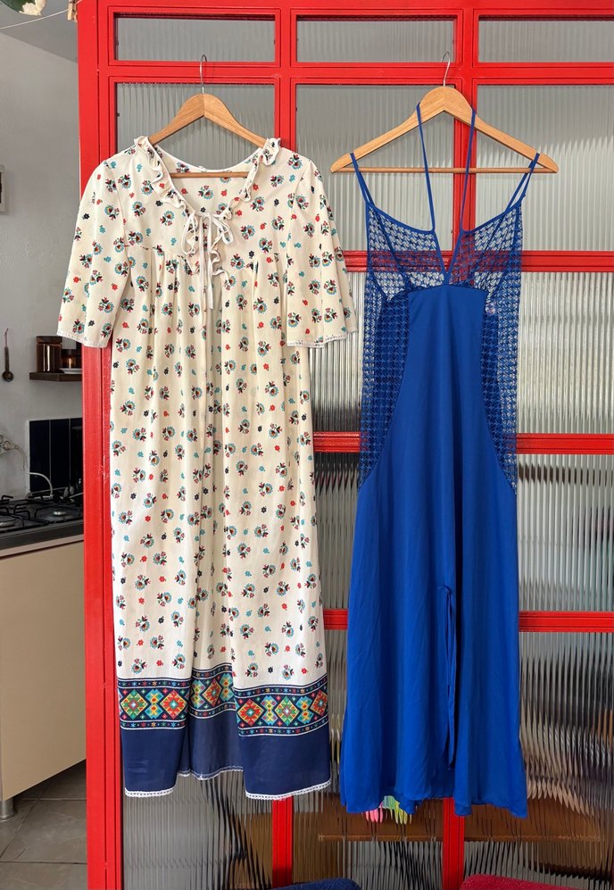 Vintage sabahlık ve gecelik — görsel 2/9