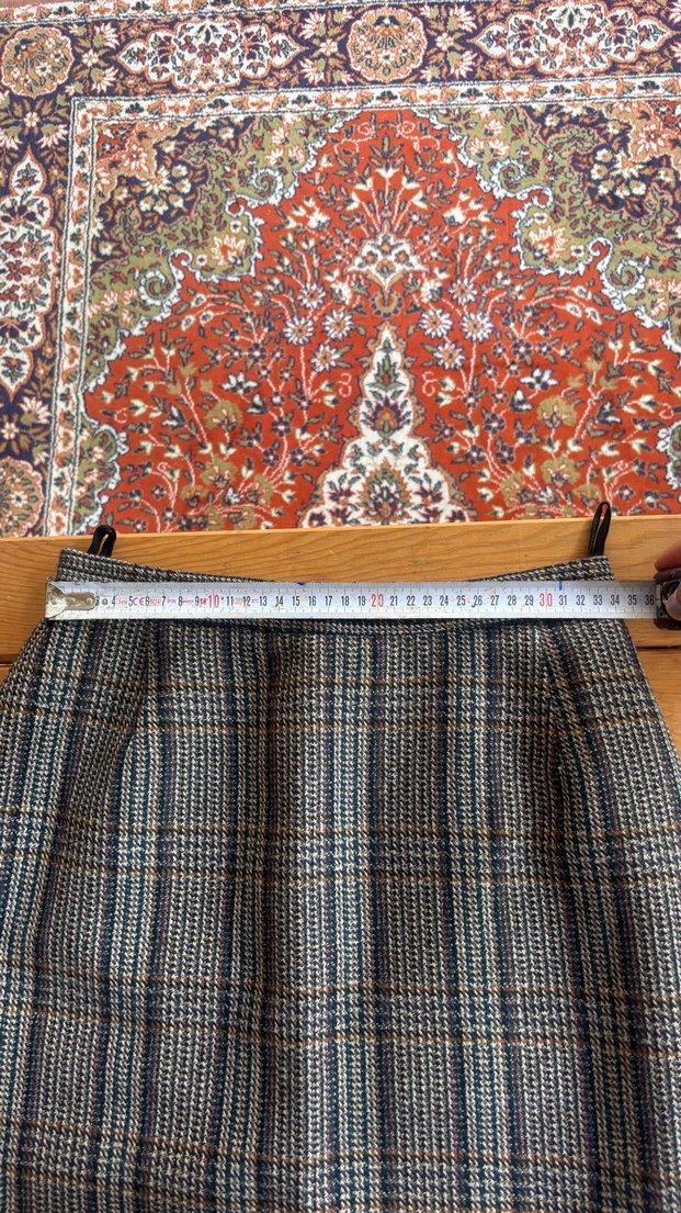 Vintage blazer ve etek takım — görsel 9/10