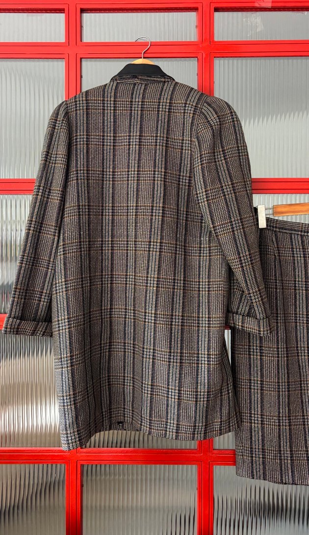 Vintage blazer ve etek takım — görsel 7/8