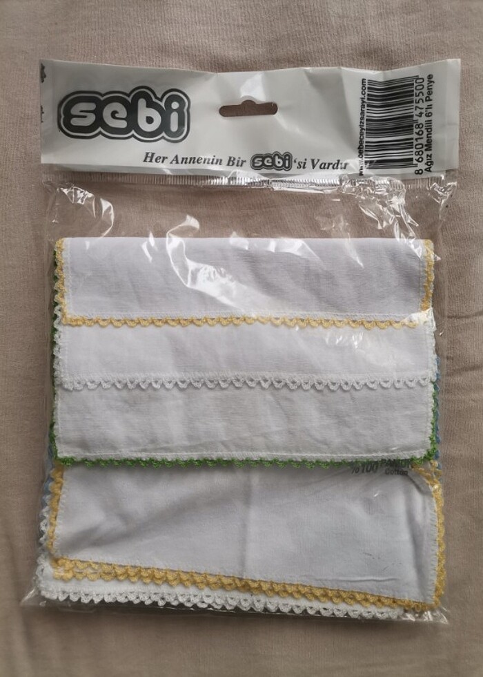 Ağız mendili 6lı - Görsel 2