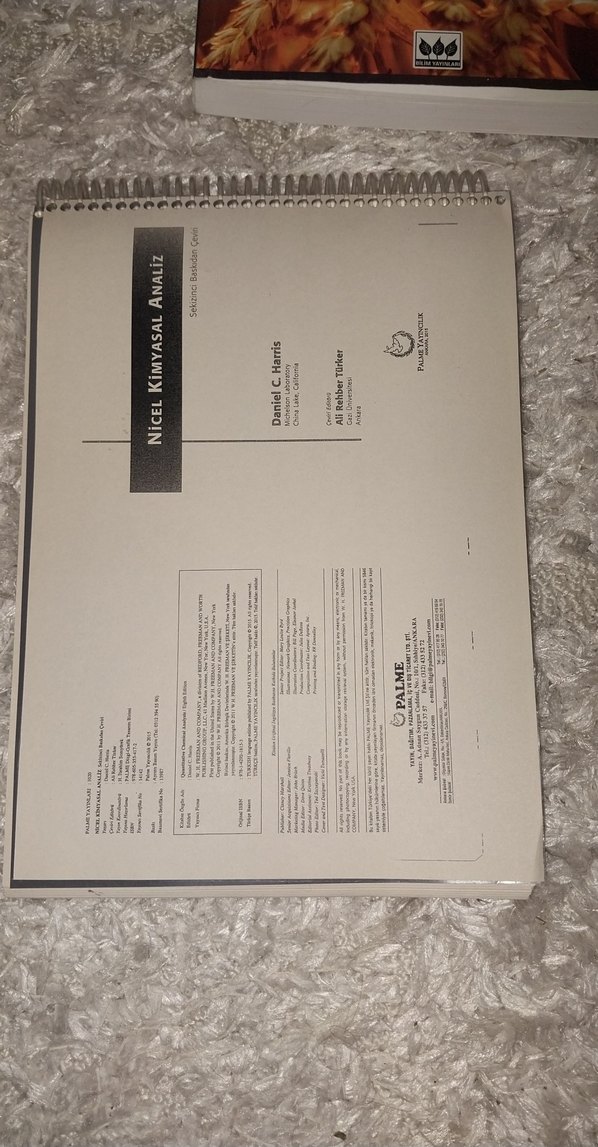 Nicel Kimyasal Analiz Kitabı - Görsel 2