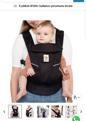 Ergobaby Kanguru bebek Taşıyıcı