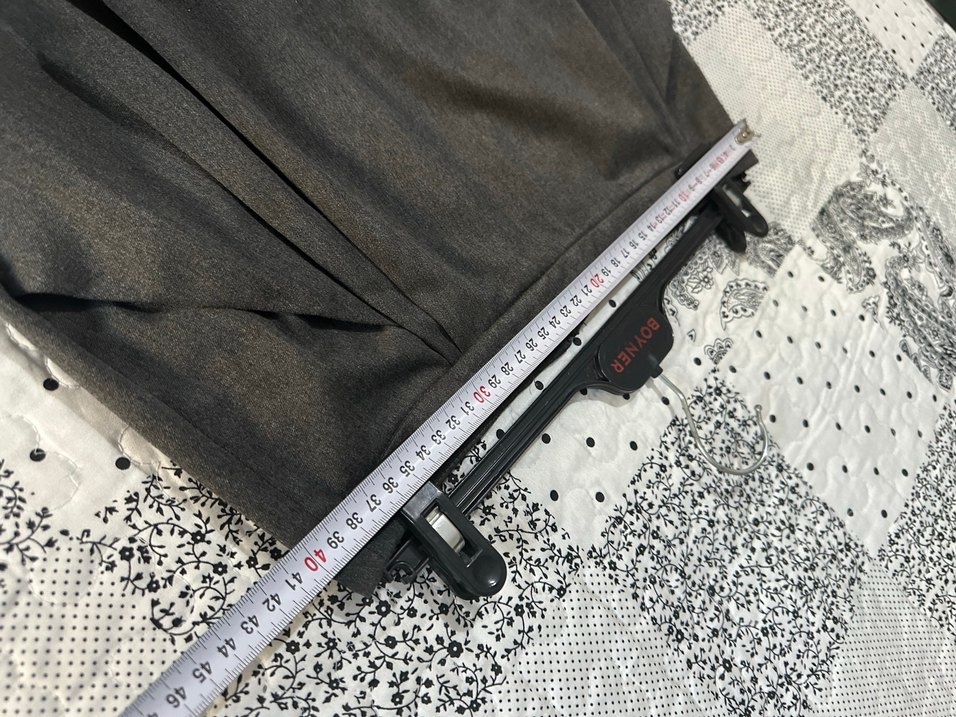 Gri Pilili Midi Hamile Eteği - Görsel 4