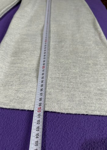 Gri Kadın Pamuk Rahat Kesim Pantolon - Görsel 8