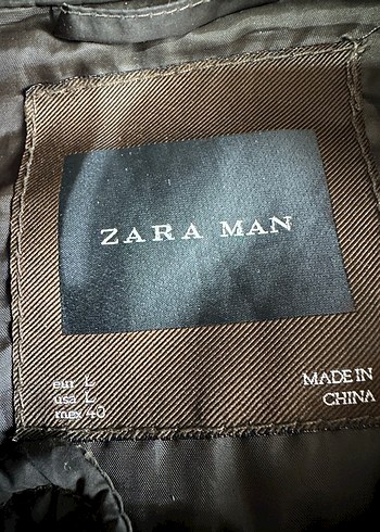 Düğmeli Kahverengi Erkek Mont - Görsel 7