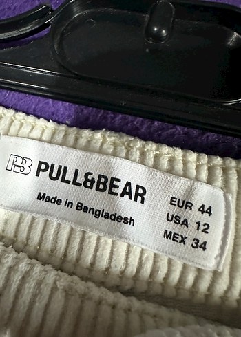 Kadın Beyaz Rahat Kesim Midi Kot Pantolon - Görsel 8