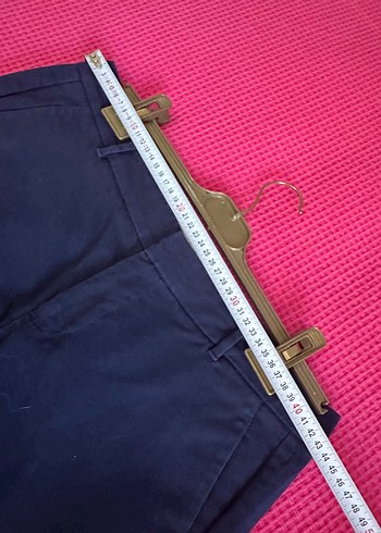 l Beden mavi Renk Kadın Mavi Kemerli Normal Paça Kot Pantolon