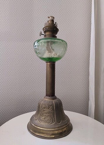 Antika Fransız Gaz Lambası 
