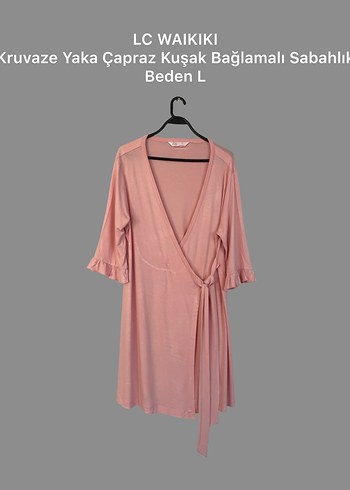 LC Waikiki Pembe Kruvaze Sabahlık L