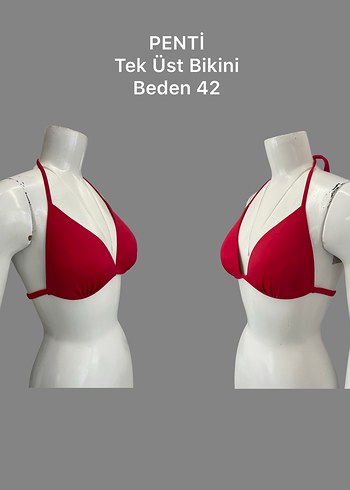 Penti Penti Pembe Tek Üst Bikini 42 Beden
