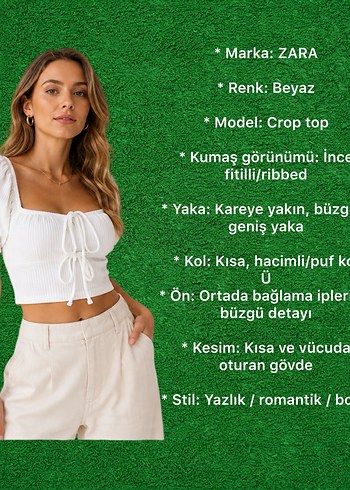Zara ürünü