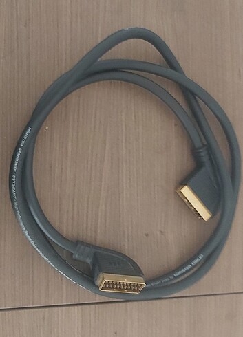 monster scart kablo 190 cm, kullanılmadı, sorunsuz