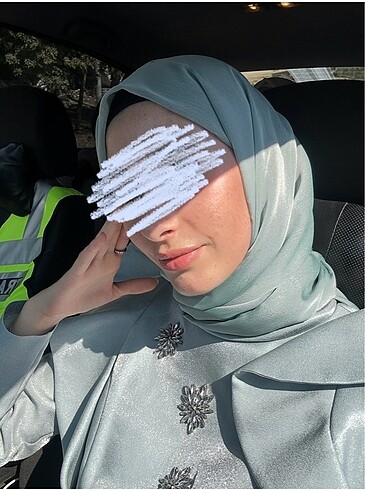 36 Beden Tesettür abiye elbise