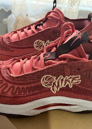 42 Beden pembe Renk Pembe Renkli Nike Basketbol Ayakkabısı