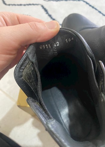 Siyah Deri Erkek Botları - Görsel 4