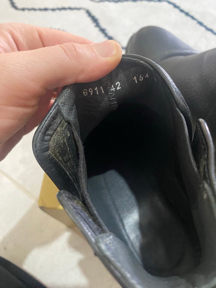 Siyah Deri Erkek Botları - Görsel 4