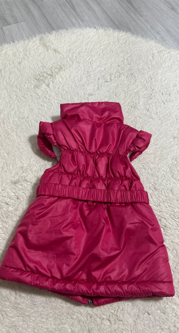 Kız Çocuk Pembe Kemerli Yelek - Görsel 4