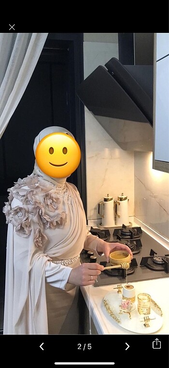 Tesettür Nişanlık Abiye