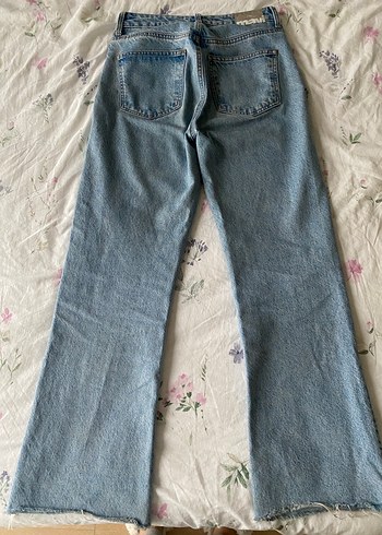 Mavi Bol Kesim Denim Jean - Görsel 2