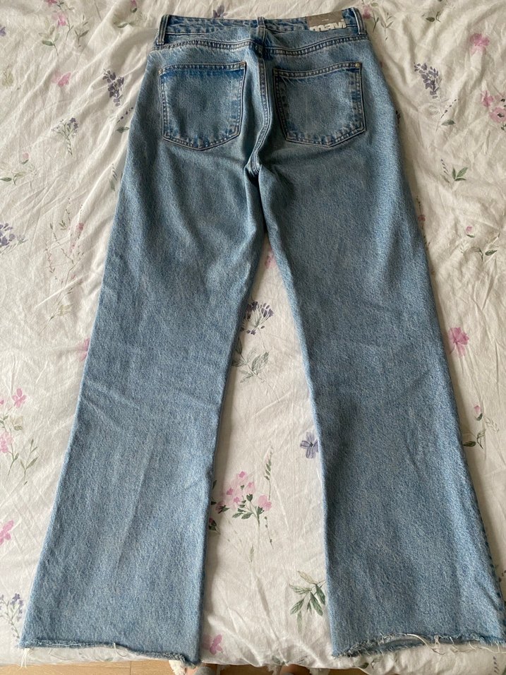 Mavi Bol Kesim Denim Jean - Görsel 2
