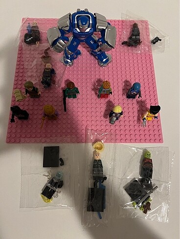 Lego uyumlu marvel figür seti