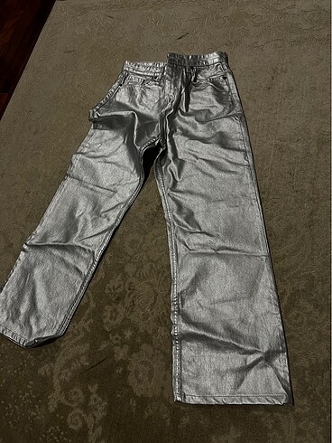Zara silver jean