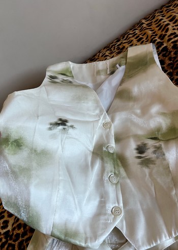 Koton Kolsuz Düğmeli Mini Jumpsuit takım