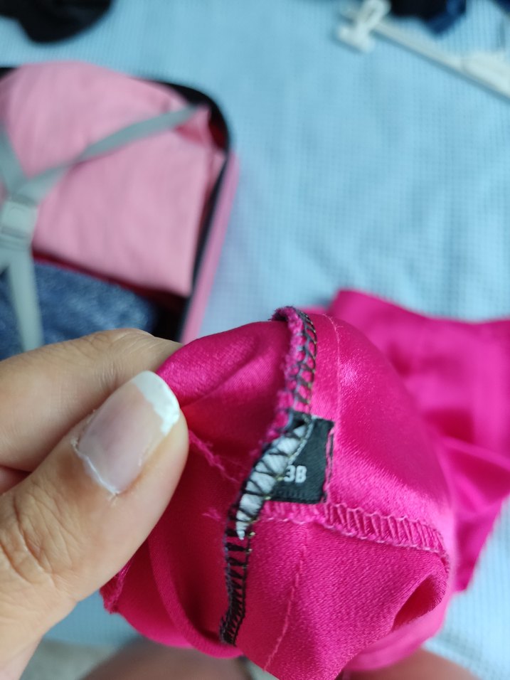 Pembe Saten Midi Boy Elbise - Görsel 4