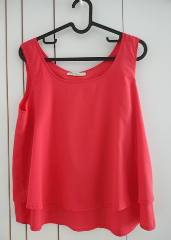 Kolsuz pembe LCW bluz