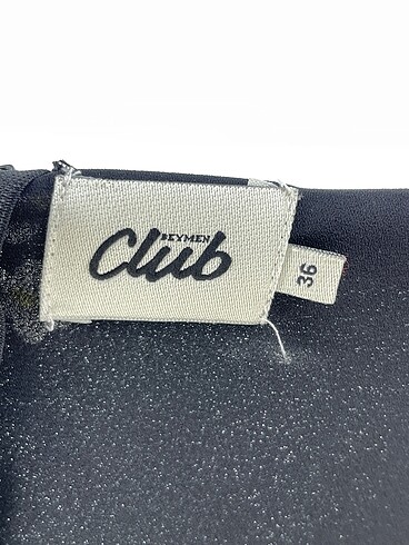 36 Beden siyah Renk Beymen Club Uzun Elbise %70 İndirimli.