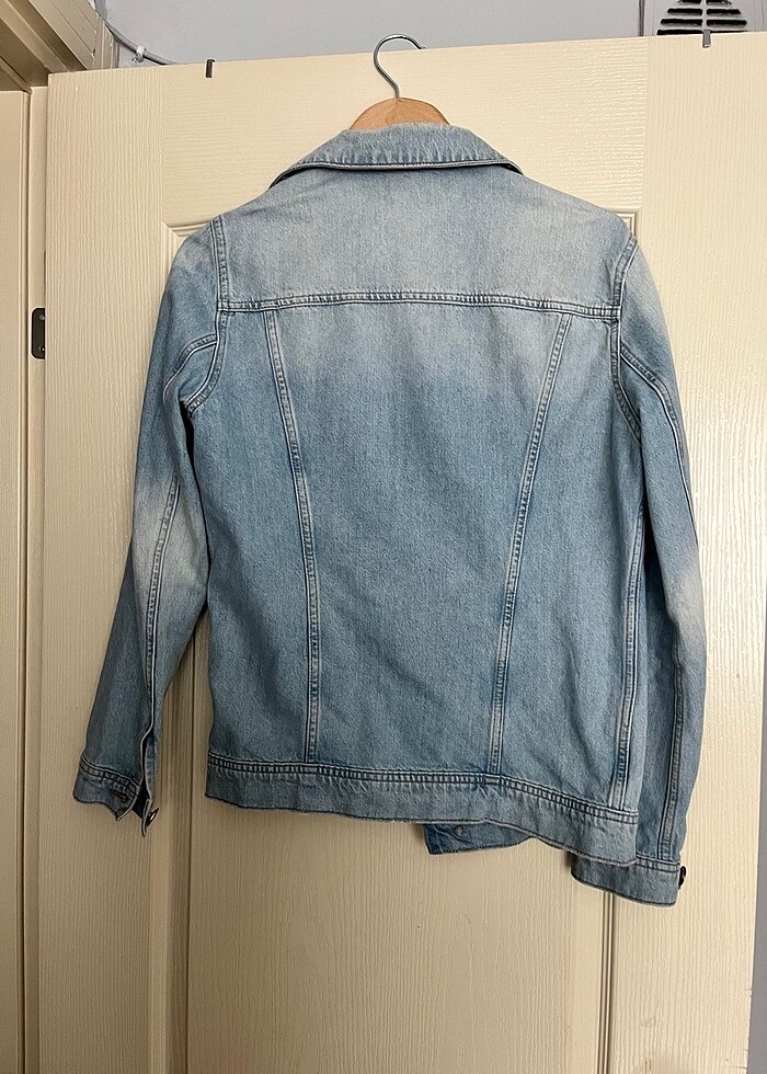 Mavi kot ceket - Görsel 5