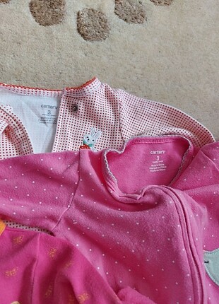 4 adet Carters 3 aylık bebek tulum