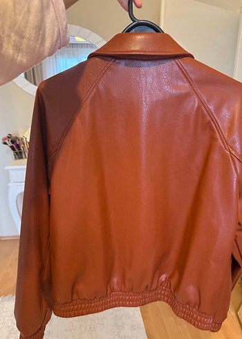 Zara Zara bomber deri ceket