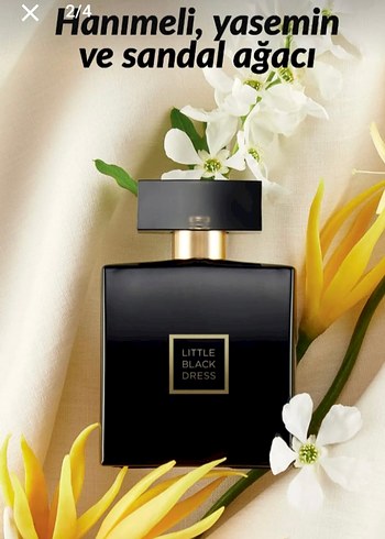 Little Black Dress Kadın Parfümü yanında ruj hedıyelı