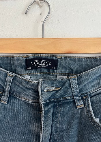 Erkek Mavi Denim Rahat Kesim Jean - Görsel 2