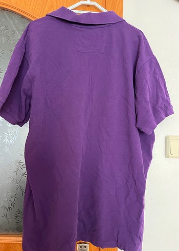 Mor Erkek Polo Tişört Kısa Kollu - Görsel 3