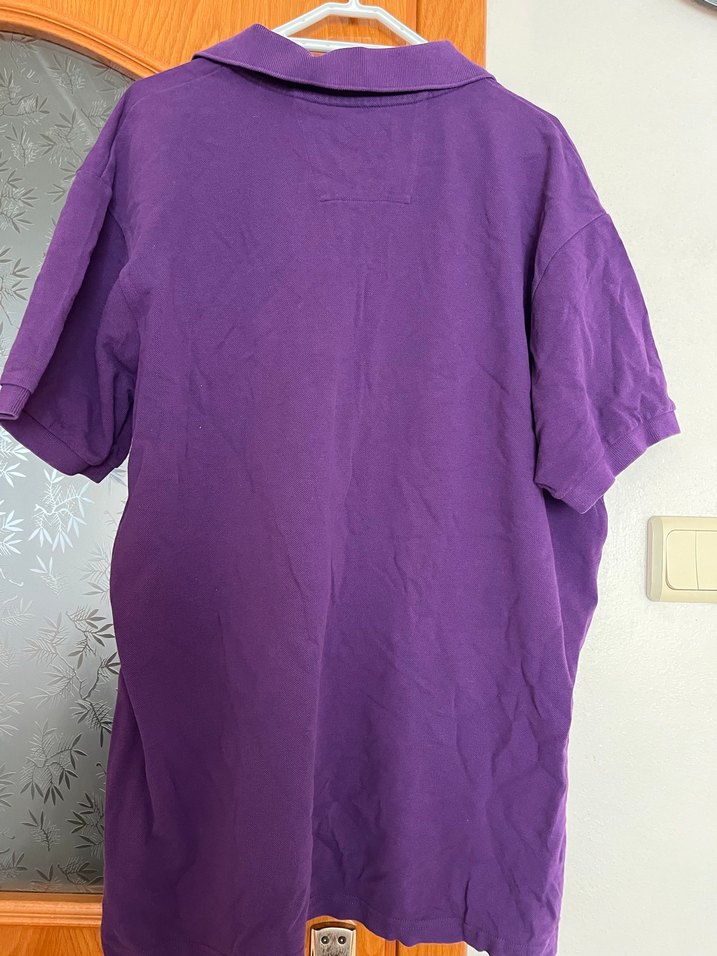 Mor Erkek Polo Tişört Kısa Kollu - Görsel 3