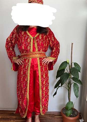 Kadın Kırmızı Uzun Henna Elbise