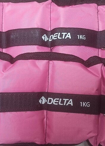 Beden pembe Renk Delta 2 Adet 1 Kg El-Ayak Ağırlığı