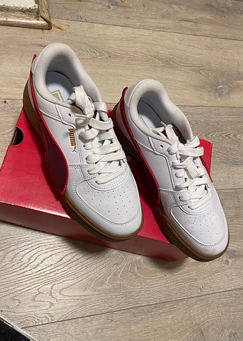 Kadın Beyaz Spor Ayakkabı Velcro Bantlı - Görsel 4