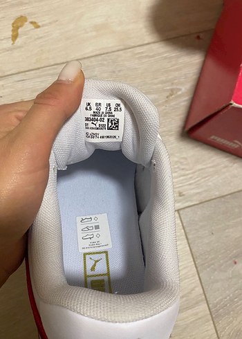 Kadın Beyaz Spor Ayakkabı Velcro Bantlı - Görsel 6