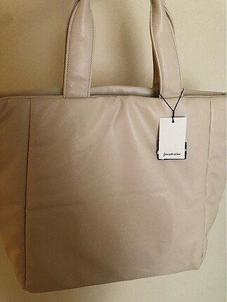 Stradivarius Stradivarius Kapitone tote çanta